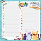 primary maths journal worksheet pages for classroom use